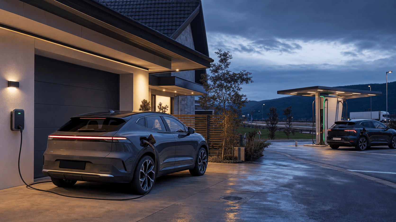 Încărcarea mașinii electrice acasă sau la stație rapidă: care variantă este mai bună?