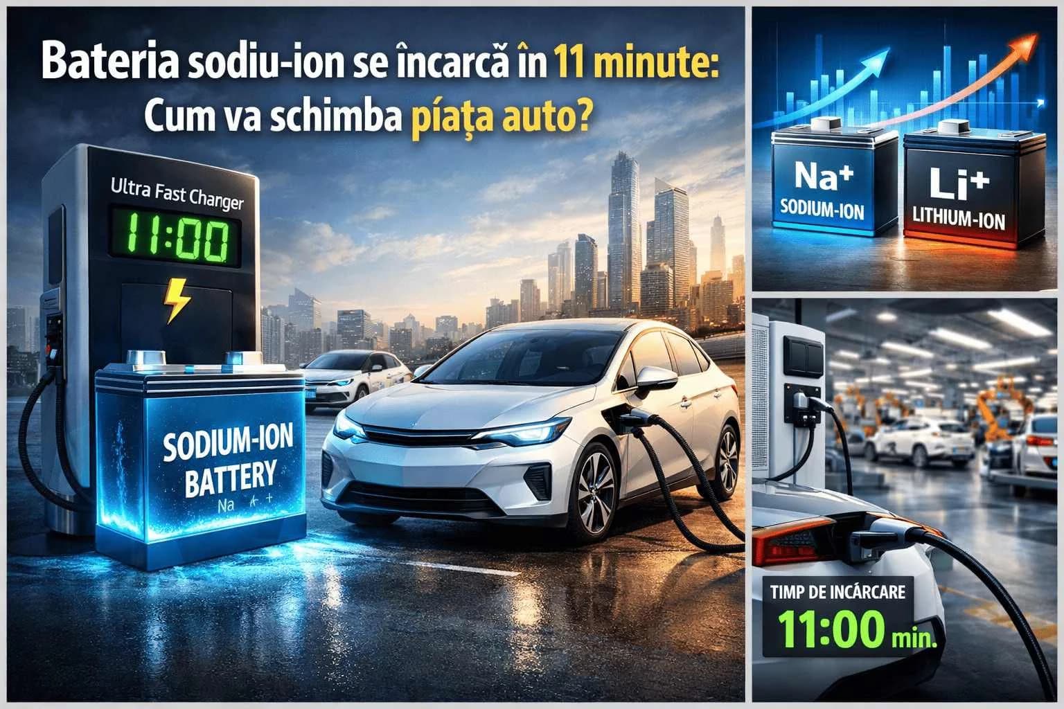 Inovația BAIC: Bateria sodiu-ion care se încarcă în 11 minute și viitorul logisticii urbane