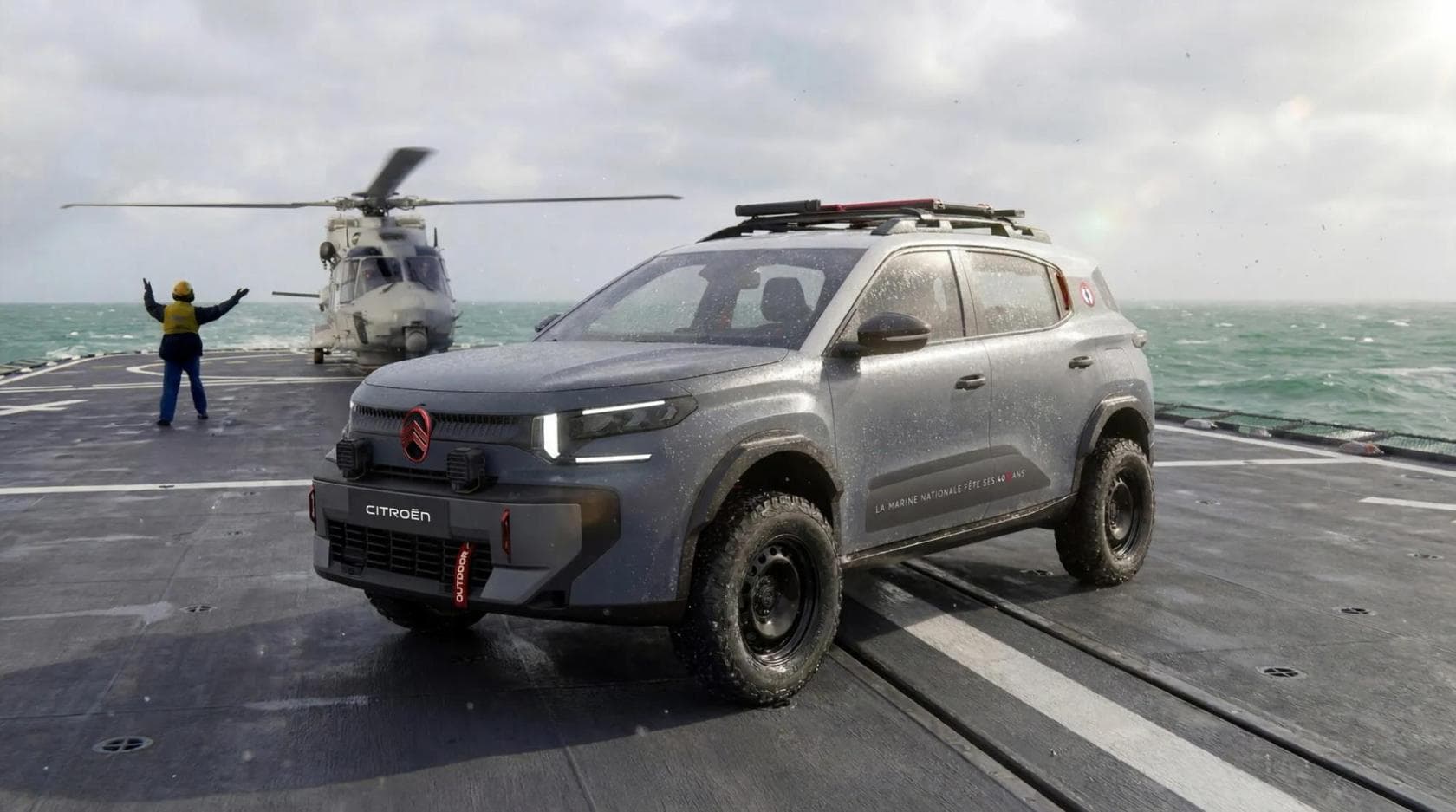 Citroën C3 Aircross Marine Nationale, ediție specială dedicată celor 400 de ani ai Marinei Franceze