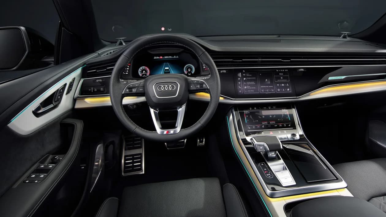 Noul Audi Q8 se împrospătează pentru 2024 cu actualizări ale designului exterior
