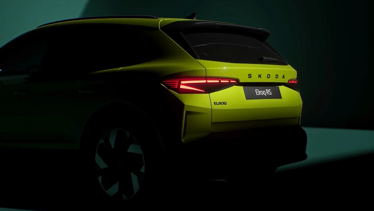 Noul Skoda Elroq vRS se apropie: un SUV “hot” pregătit pentru marea lansare de săptămâna viitoare