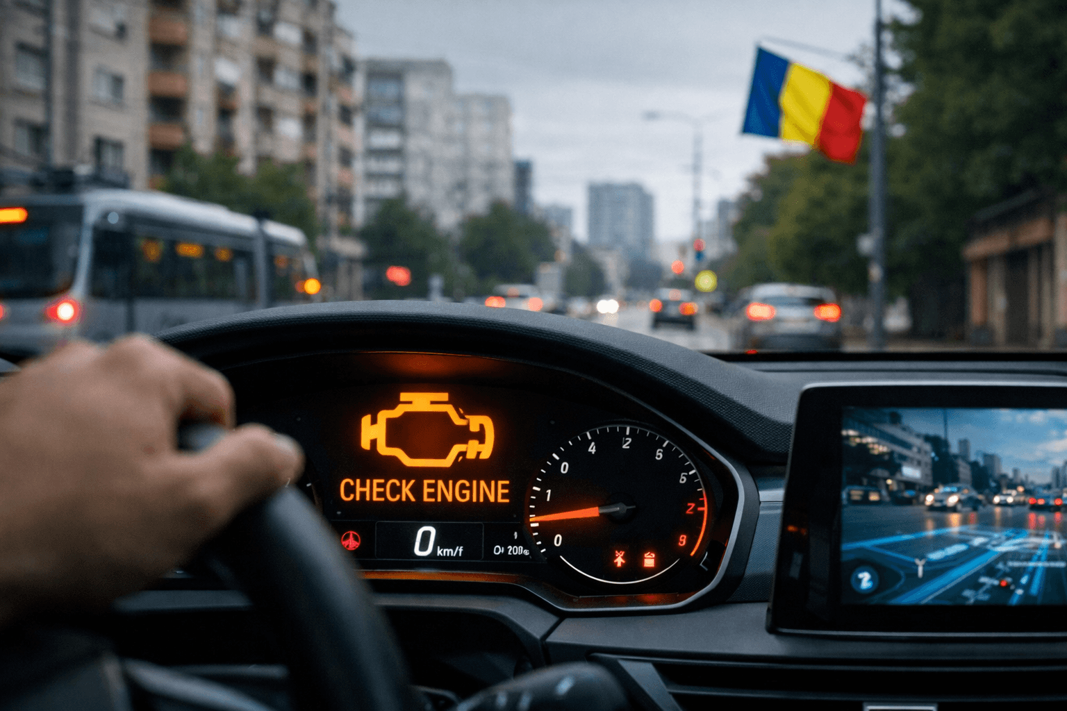 Ce faci dacă se aprinde martorul Check Engine în 2026? Ghid complet pentru șoferi