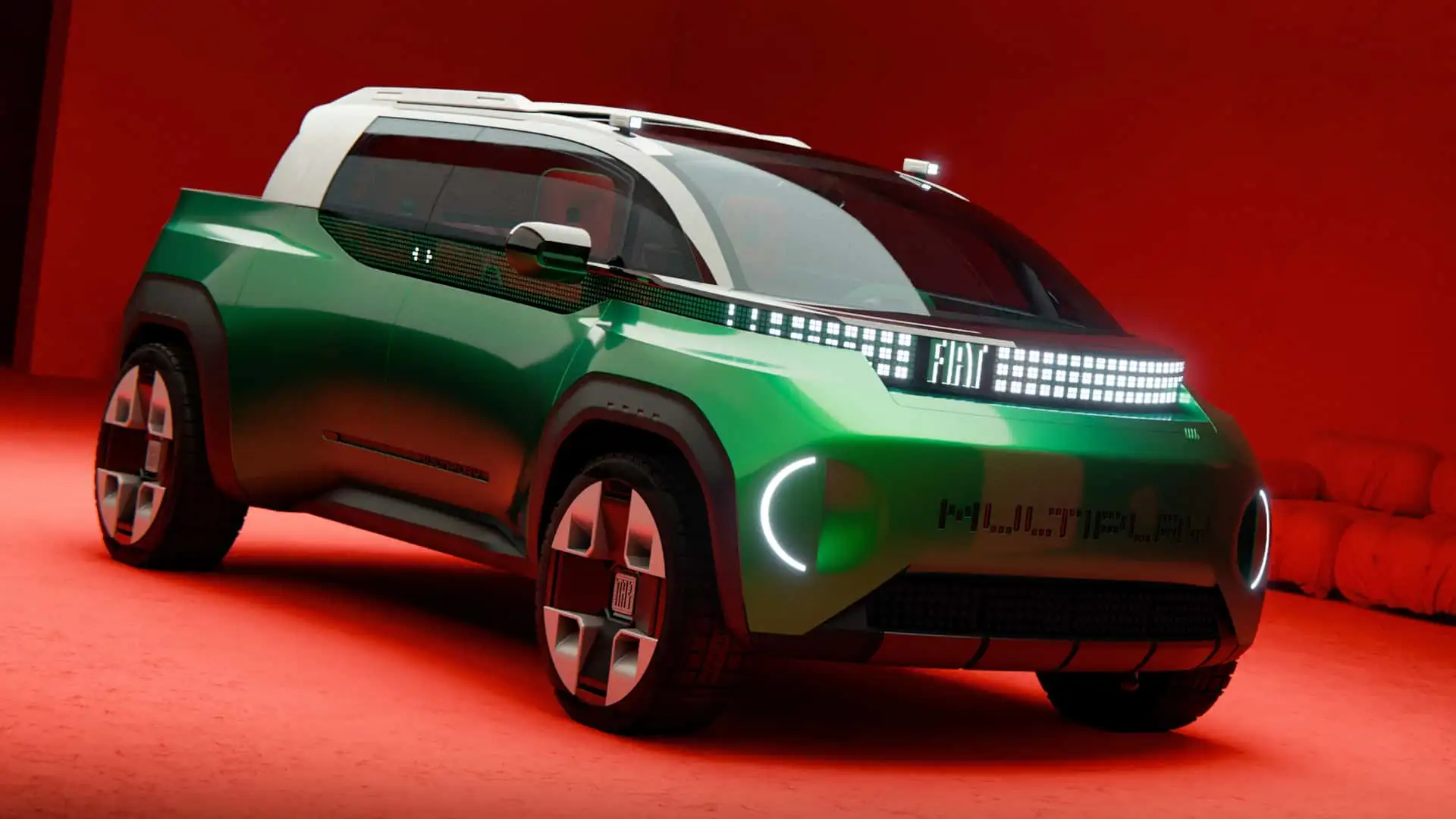 Fiat Multiplay: conceptul care se transformă din mașină de familie în pickup