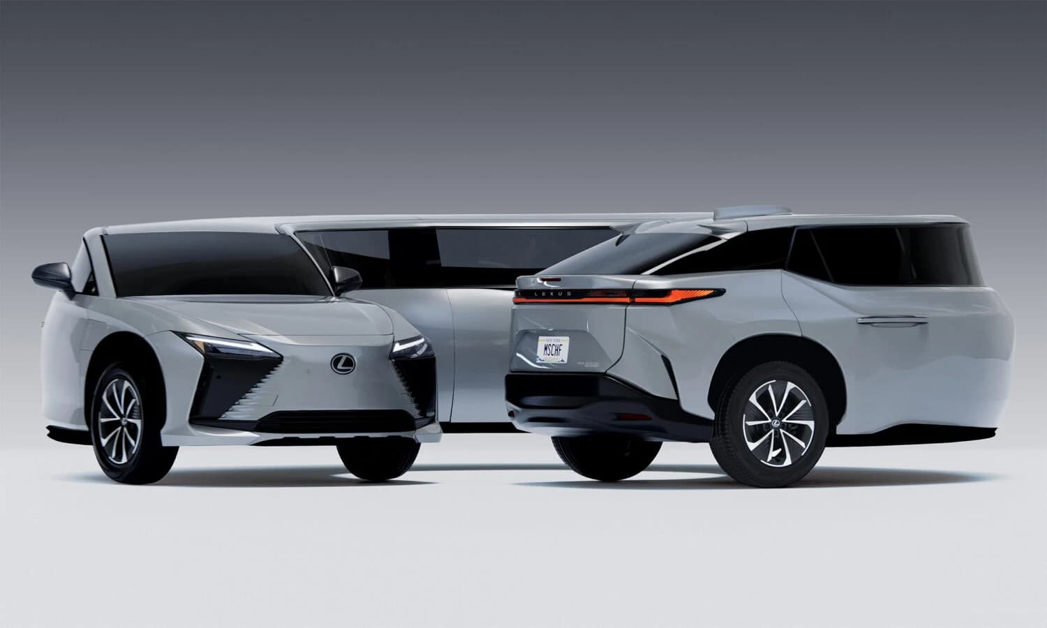Lexus RZ și RX, transformate de MSCHF în sculpturile Circle Car și Twisted Car