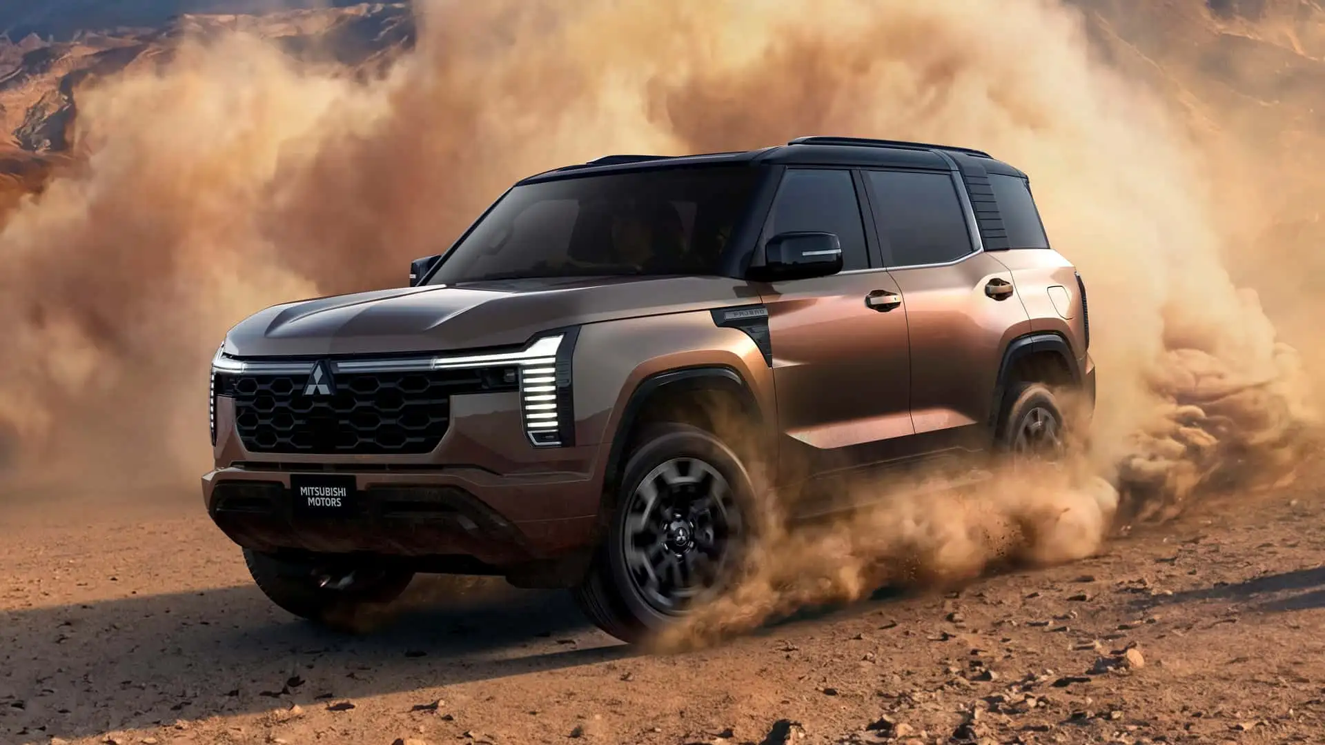 Noul Mitsubishi Pajero revine cu motor diesel de 204 CP, reductor și gardă la sol de 230 mm