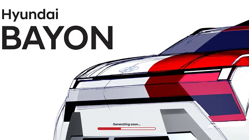 Noul Hyundai Bayon apare în primele schițe oficiale de design