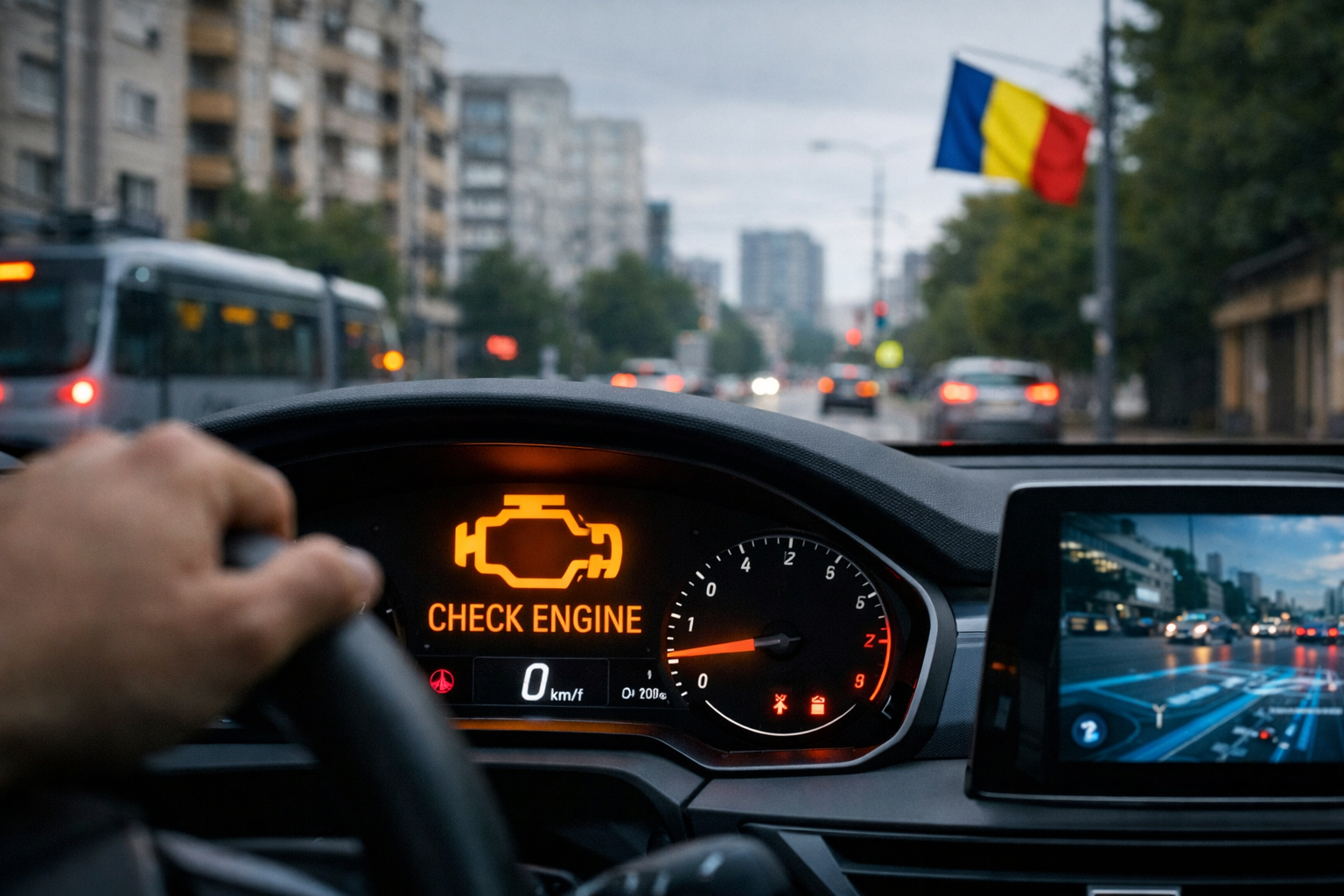 Ce faci dacă se aprinde martorul Check Engine în 2026? Ghid complet pentru șoferi