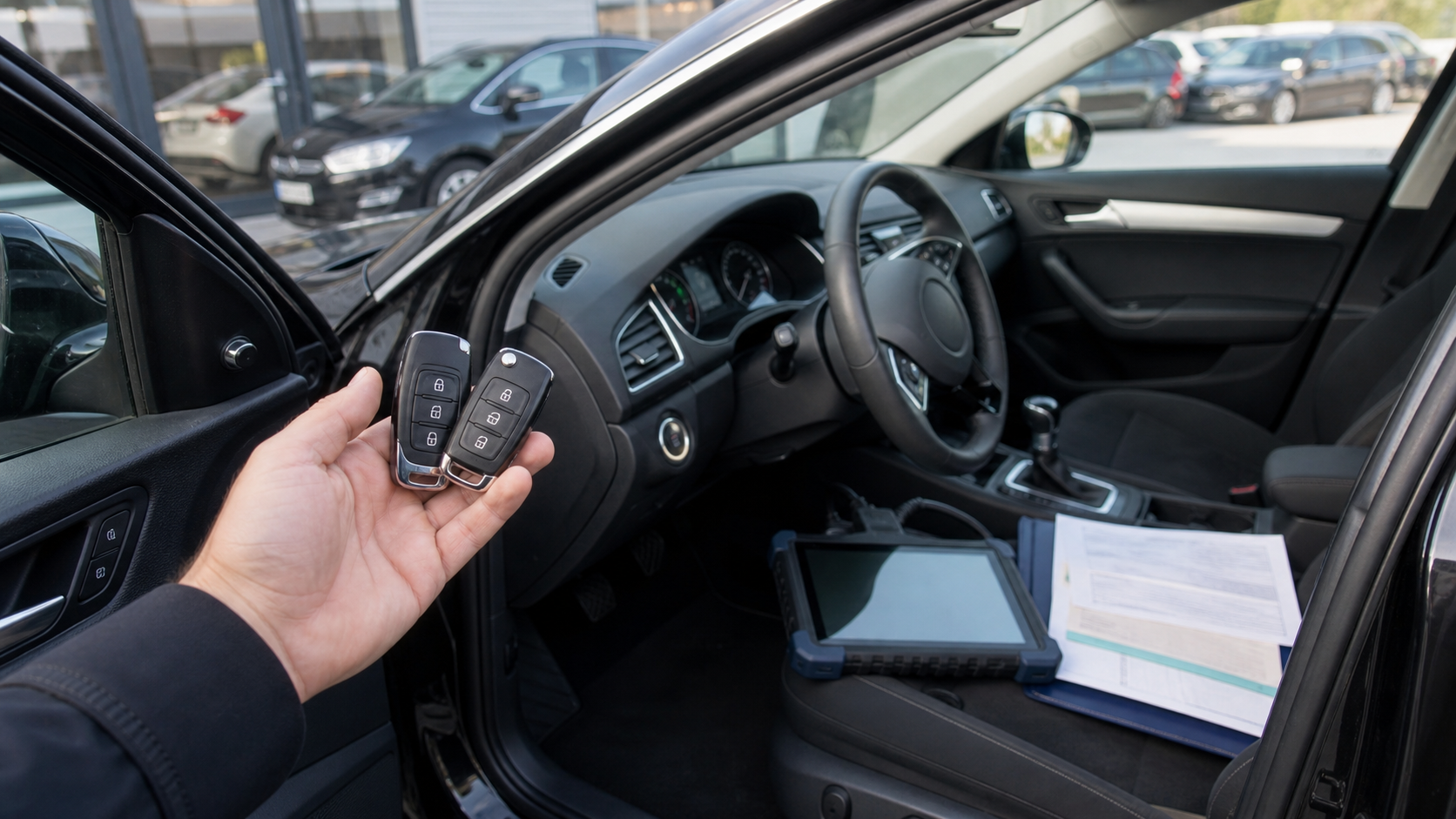 Chei, keyless și imobilizator la mașina second-hand în 2026: ce verifici înainte să cumperi ca să nu ai probleme cu pornirea sau furtul