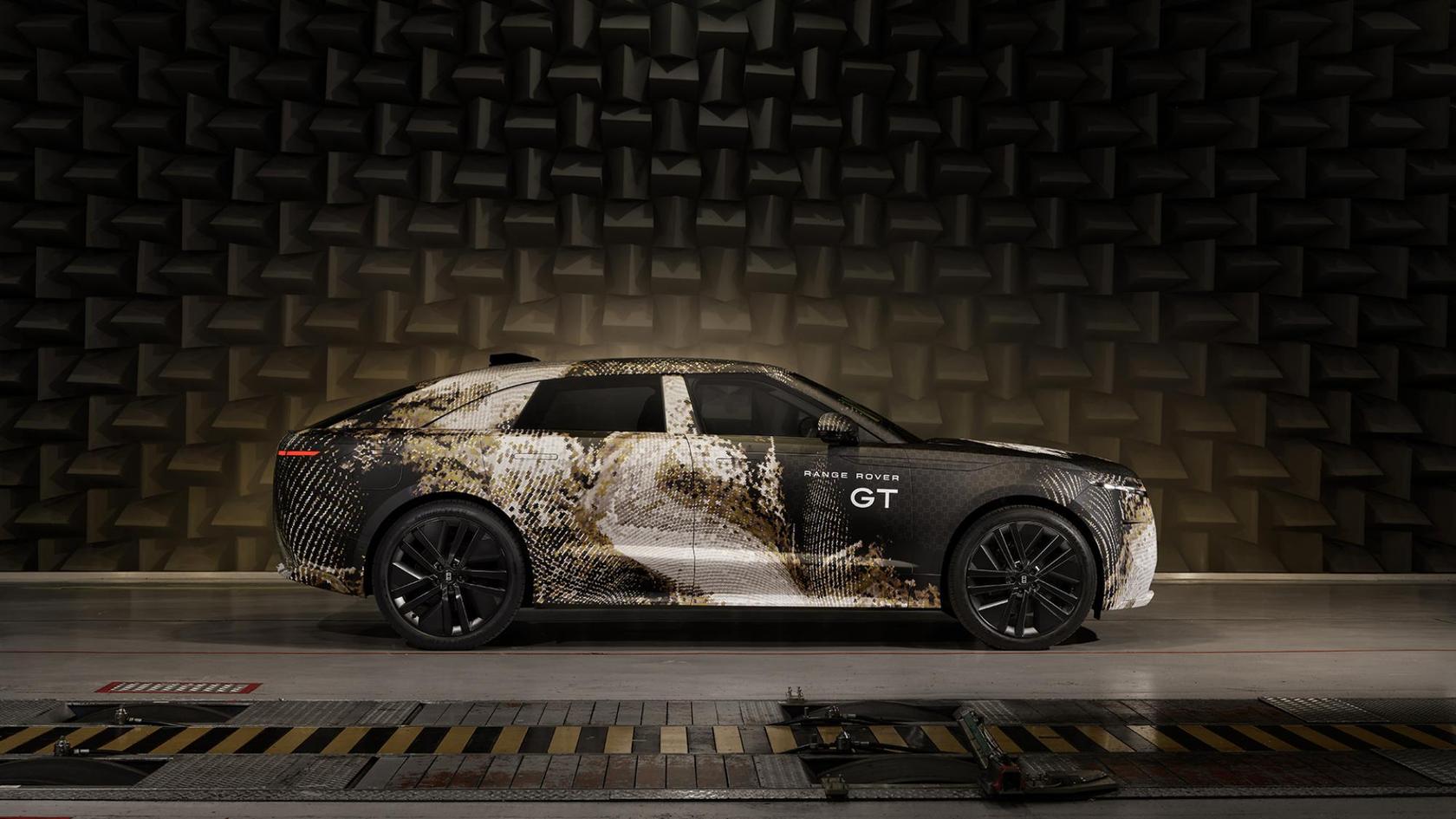 Range Rover GT electric în testele de dezvoltare