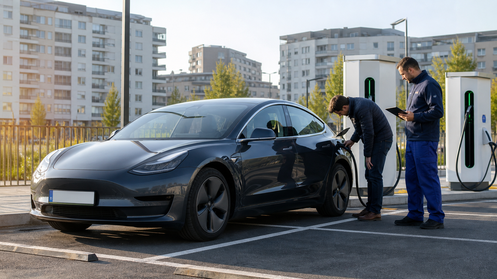 Tesla Model 3 second-hand în 2026: ce verifici la baterie, LFP/NCA, Supercharger, garanție și software