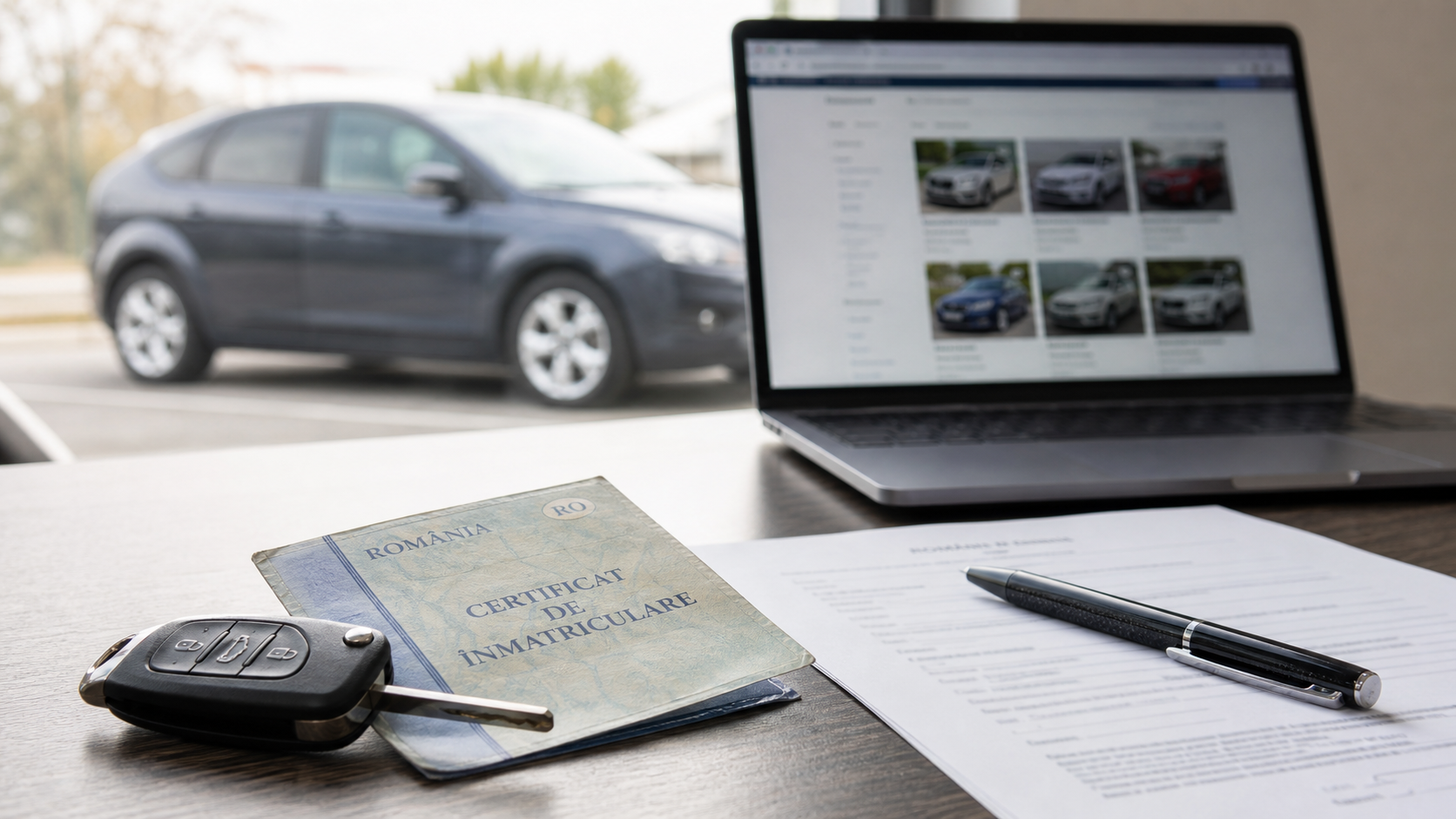 Transcriere auto second-hand în 2026: ce acte pregătești după ce cumperi mașina ca să nu pierzi timp la ghișee